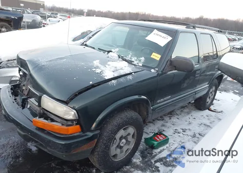 2003 Chevrolet Blazer Ls из США, поврежденный, VIN 1GNDT13X93K153967